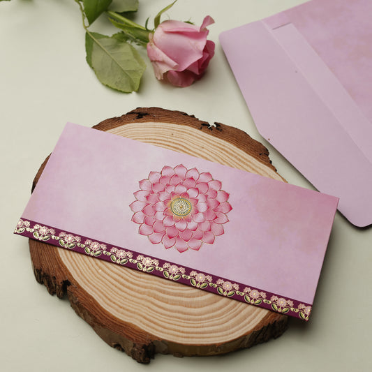 Lotus Theme Money Envelope (pack of 10)