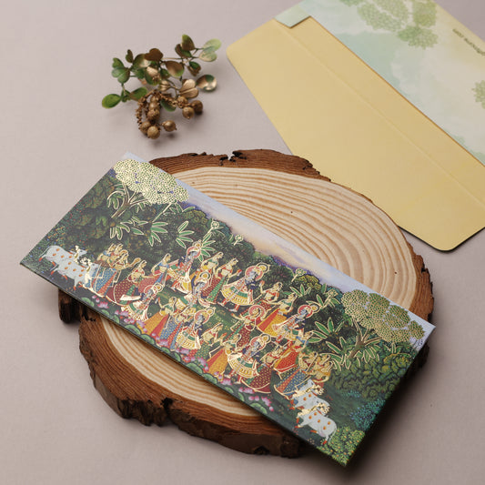Krishna Leela Money Envelope (pack of 10)