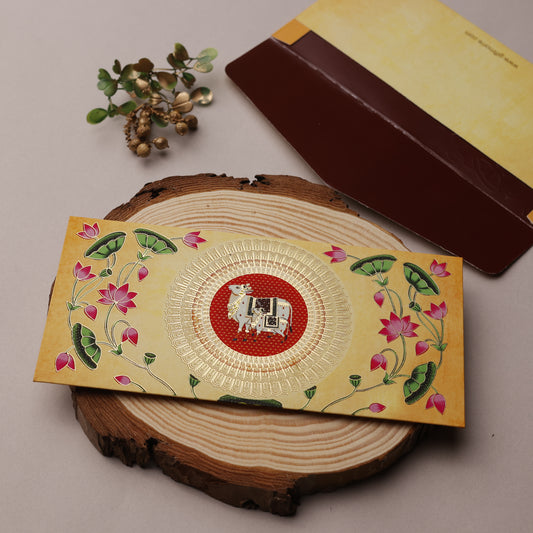 Pichwai Theme Money Envelope (pack of 10)