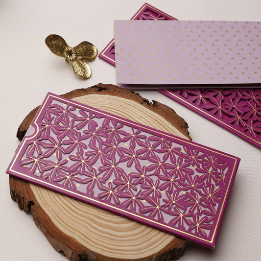 Laser Sleeve Theme Money Envelope (pack of 10)