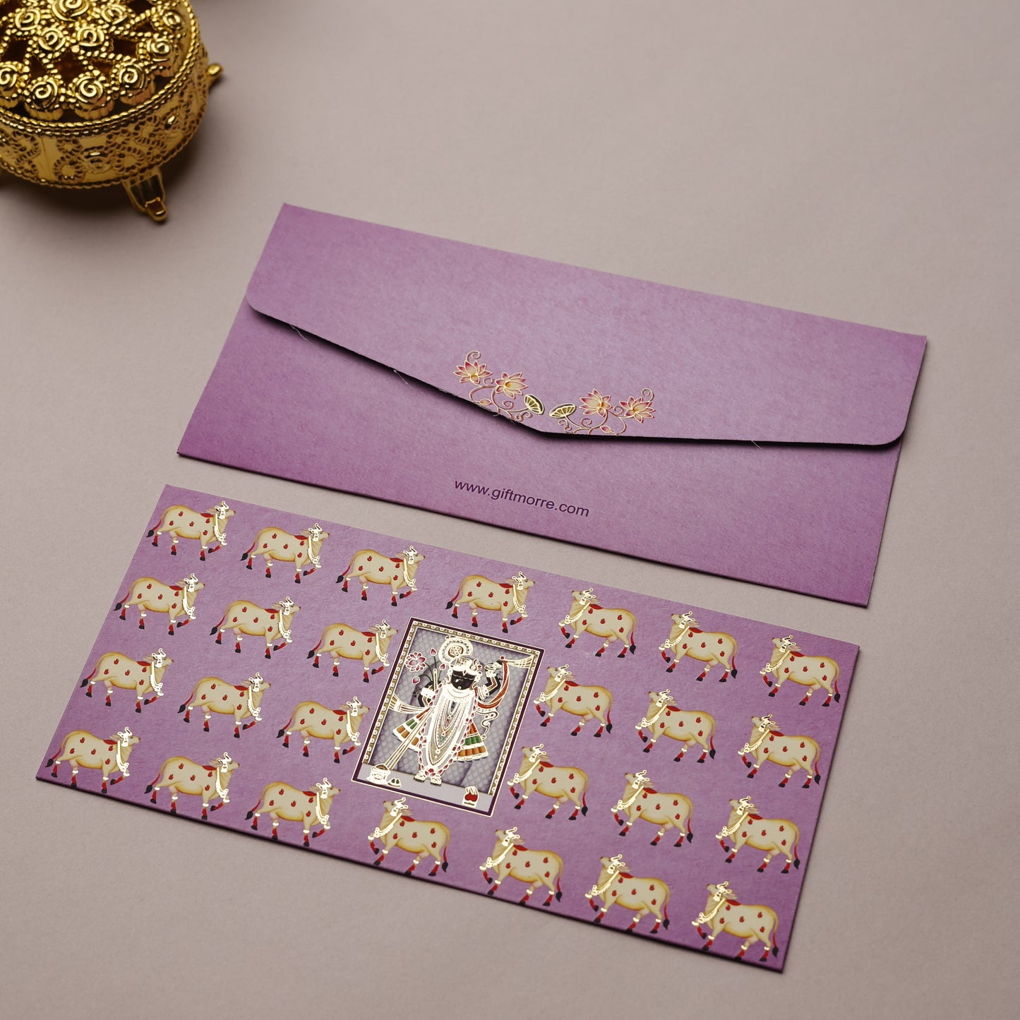 Pichwai Theme Money Envelope