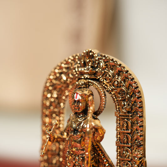 Small Ram Lalla Statue 24K Gold Plated | Symbol of Devotion & Spirituality