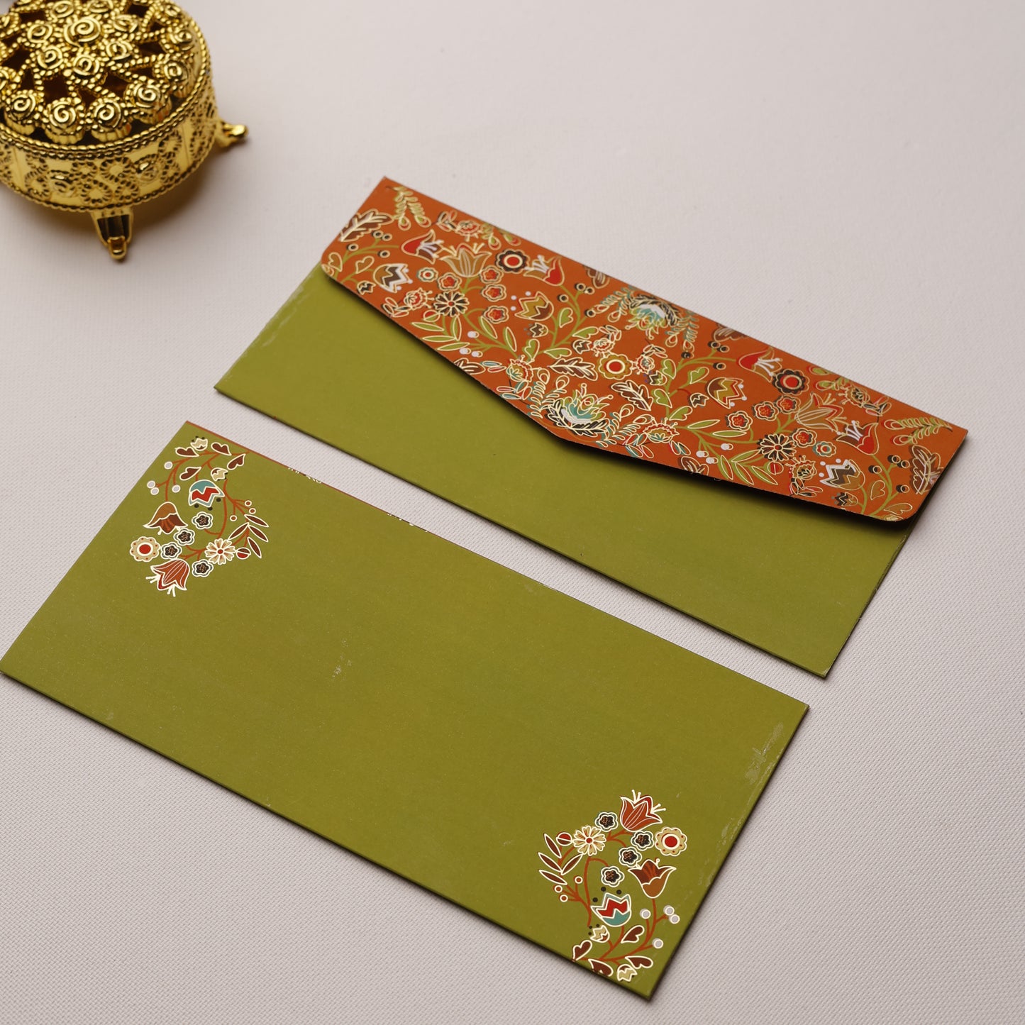 Floral Design In Refreshing Colours (pack of 10)