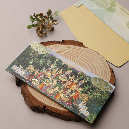 Krishna Leela Money Envelope (pack of 10)