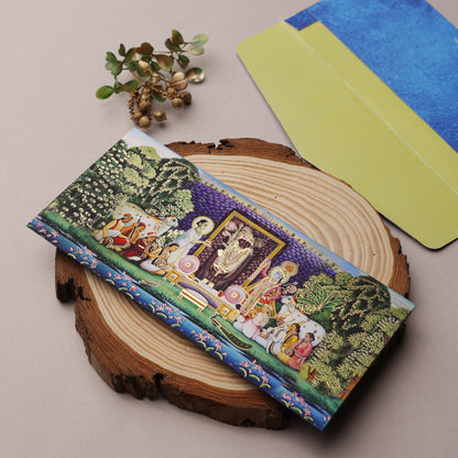 Pichwai Theme Money Envelope (pack of 10)