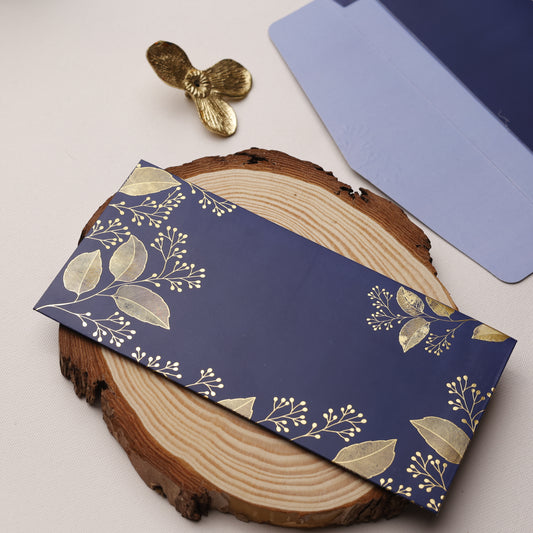Rich Gold Foil Petals Money Envelope