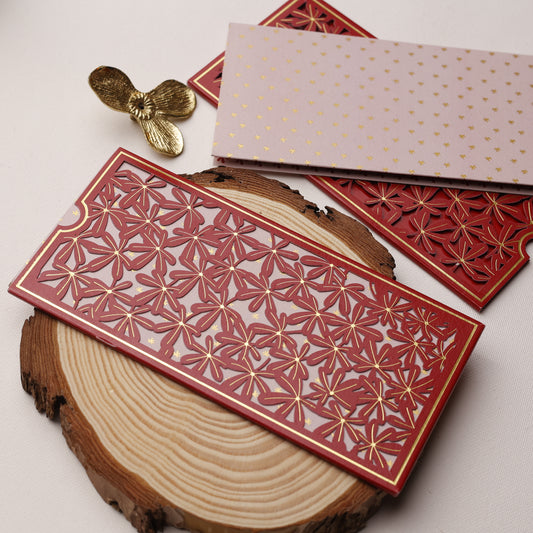 Laser Sleeve Theme Money Envelope