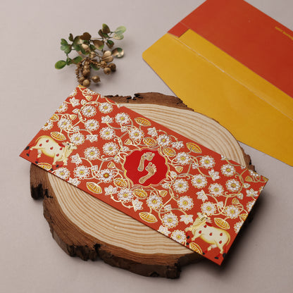 Pichwai Theme Money Envelope (pack of 10)