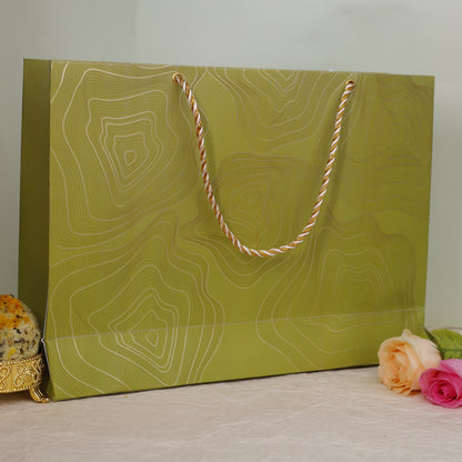 Contemporary Gold Foil Paper Bags