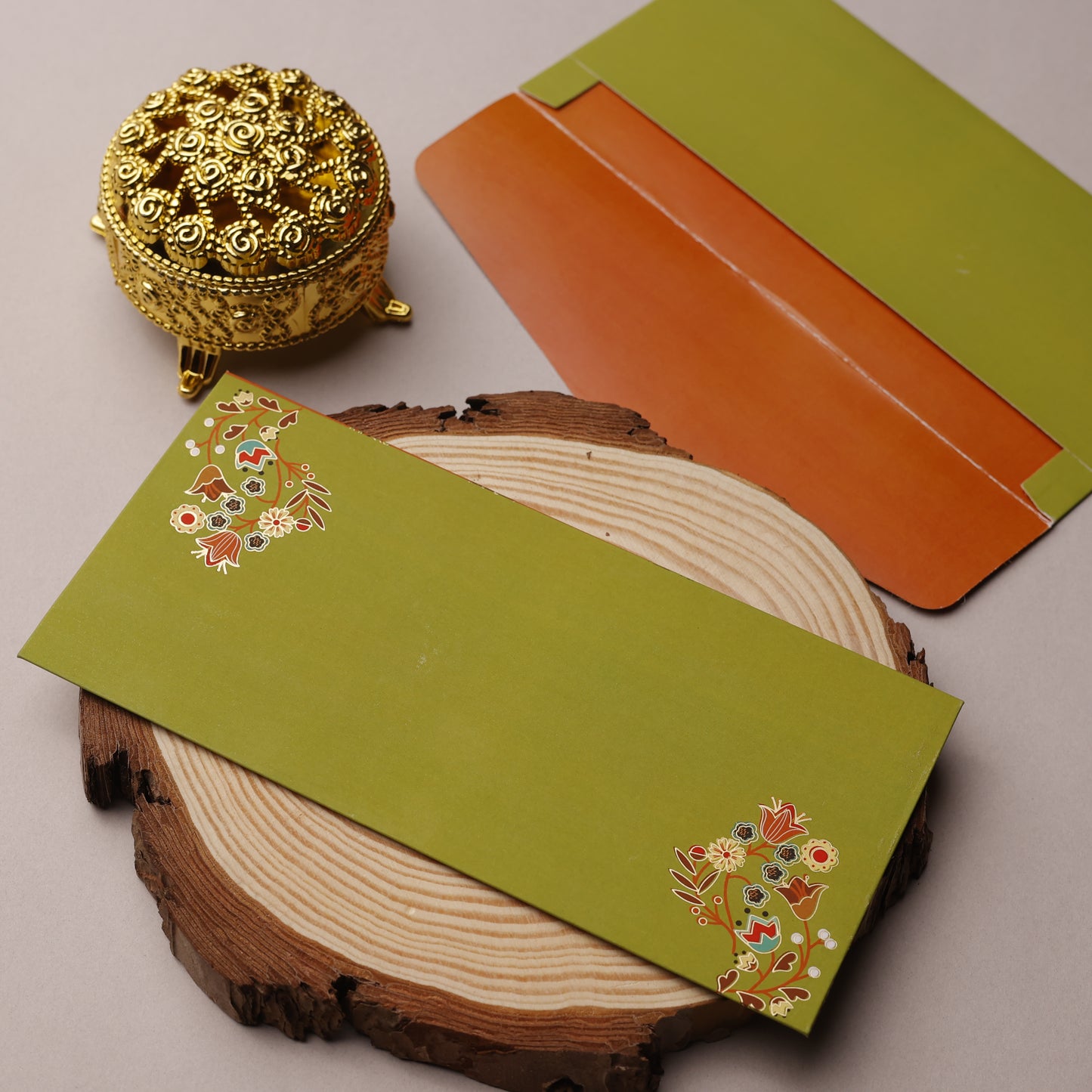 Floral Design In Refreshing Colours (pack of 10)