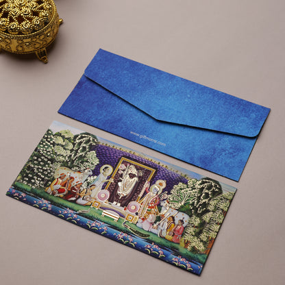 Pichwai Theme Money Envelope (pack of 10)