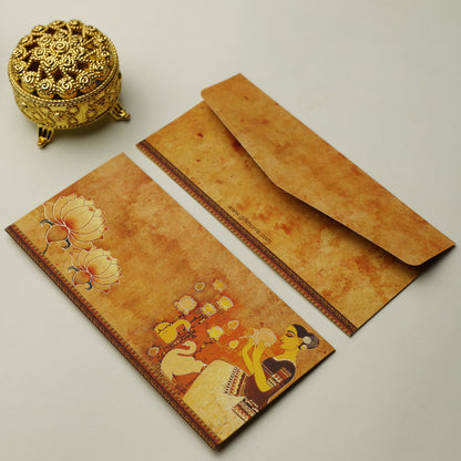 Lotus Theme Money Envelope (pack of 10)