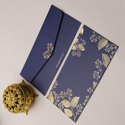 Rich Gold Foil Petals Money Envelope (pack of 10)