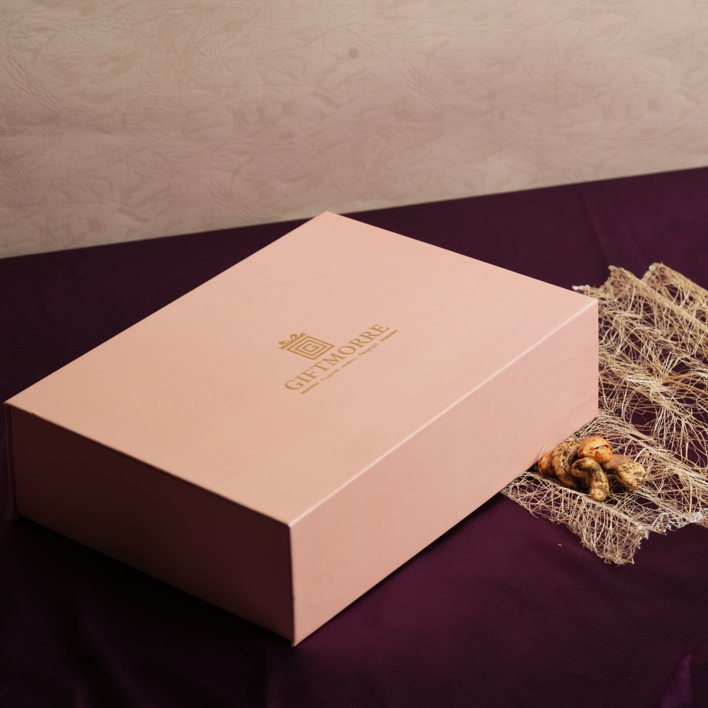 Premium Customizable Nut Trio Hamper | Flavored Almonds, Cashews & Pistachios | Gourmet Gifting Box