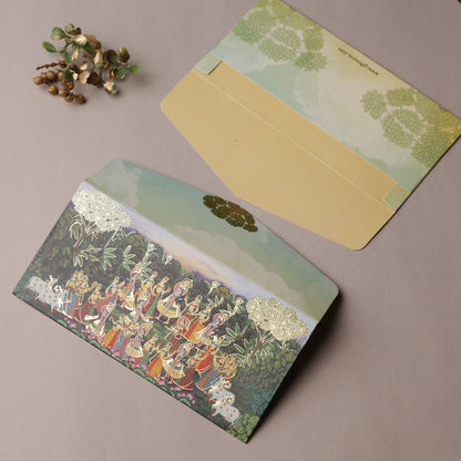 Krishna Leela Money Envelope (pack of 10)