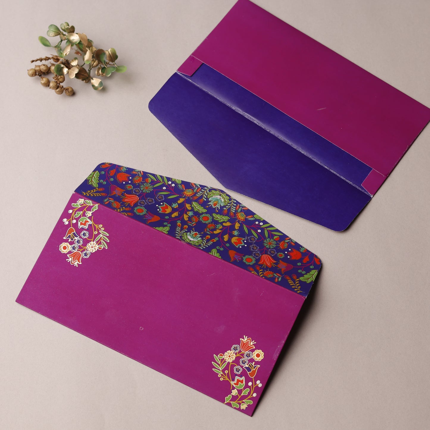 Floral Design In Refreshing Colours (pack of 10)