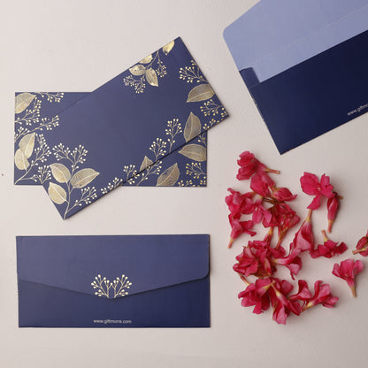 Rich Gold Foil Petals Money Envelope (pack of 10)