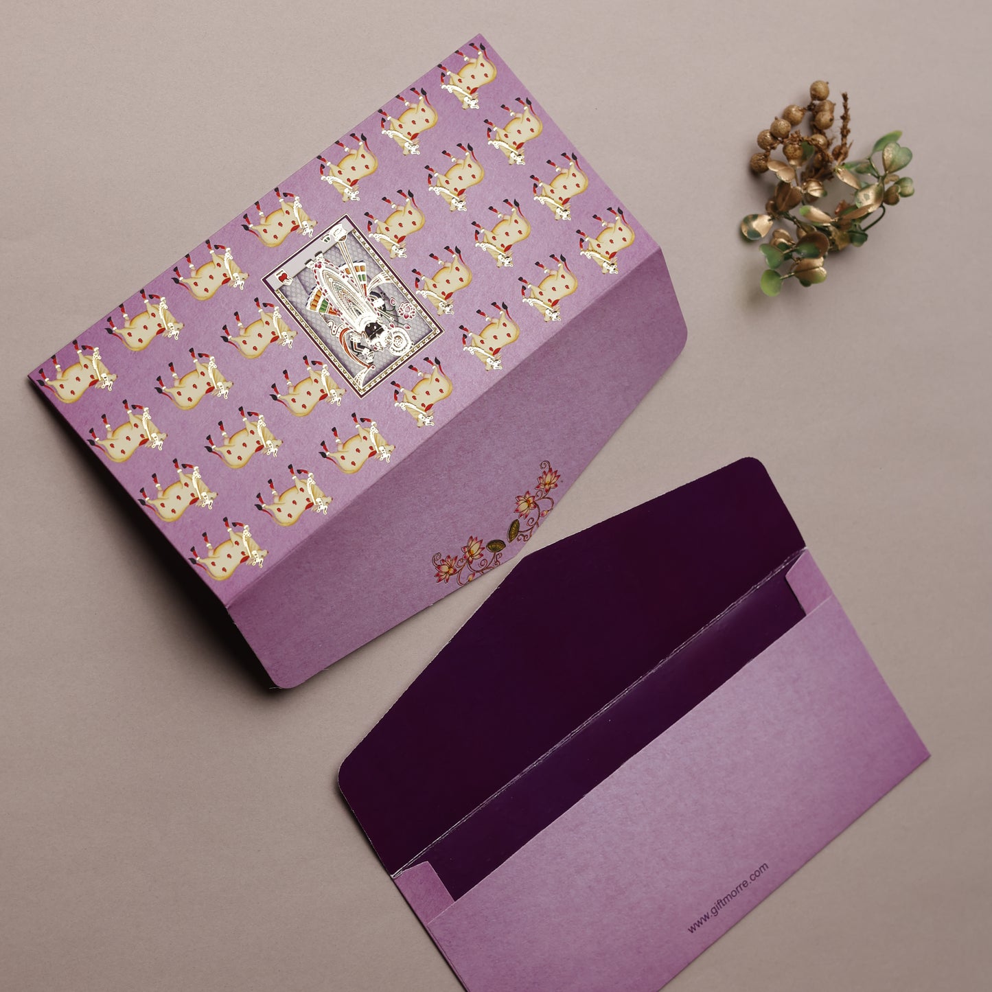 Pichwai Theme Money Envelope