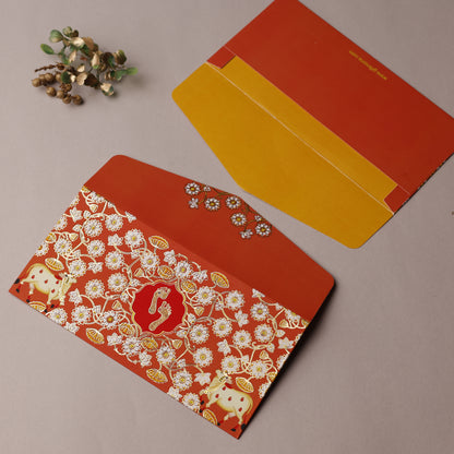 Pichwai Theme Money Envelope (pack of 10)