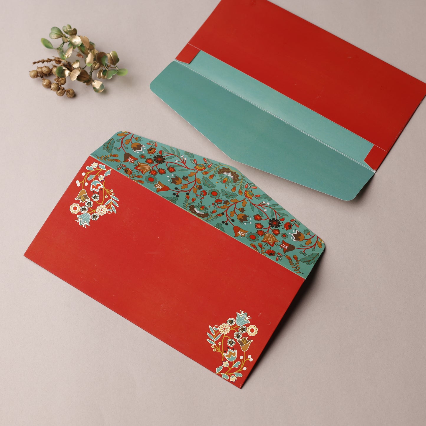 Floral Design In Refreshing Colours (pack of 10)