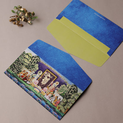 Pichwai Theme Money Envelope (pack of 10)