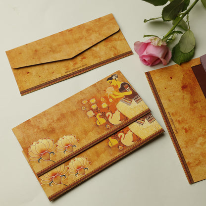 Lotus Theme Money Envelope (pack of 10)
