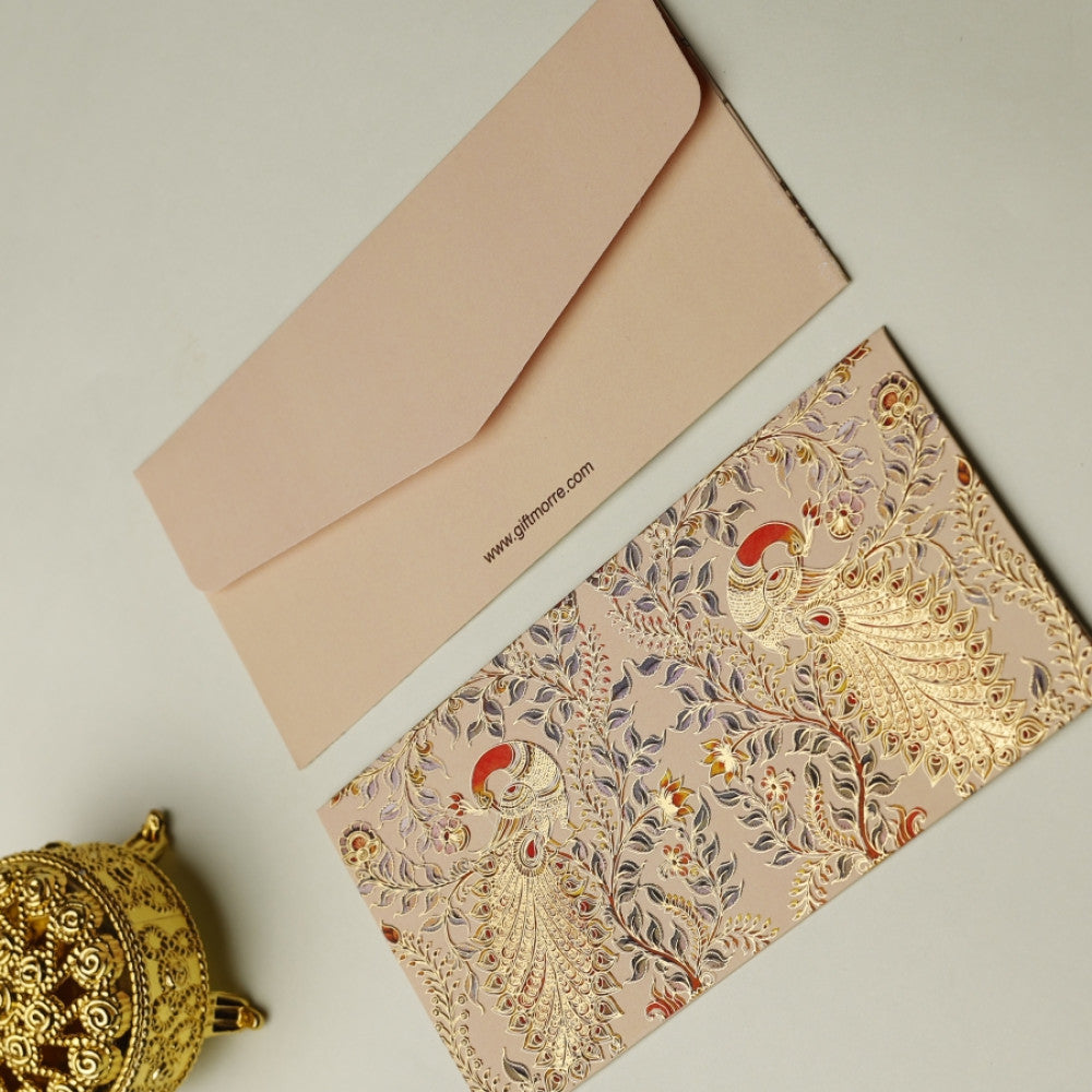 Peacock Theme Money Envelope (pack of 10)