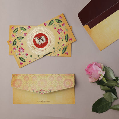 Pichwai Theme Money Envelope (pack of 10)