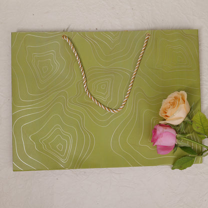 Contemporary Gold Foil Paper Bags