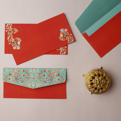 Floral Design In Refreshing Colours (pack of 10)