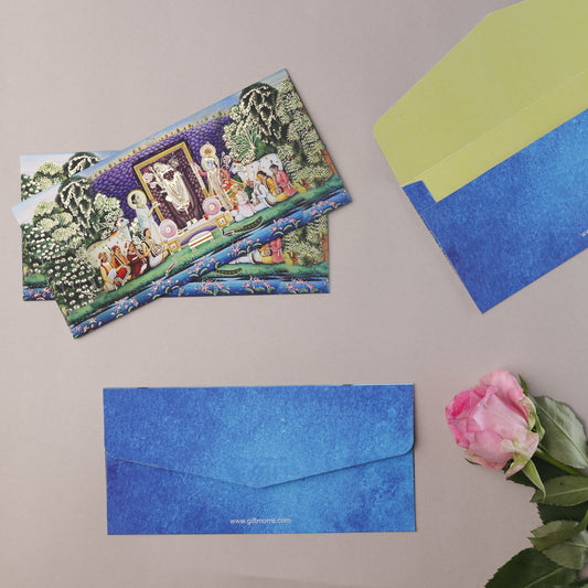 Pichwai Theme Money Envelope (pack of 10)