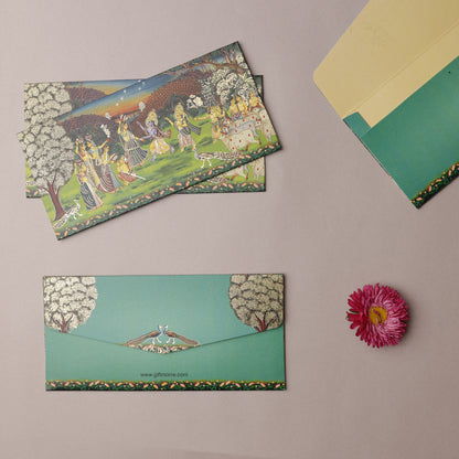 Krishna Leela Money Envelope (pack of 10)