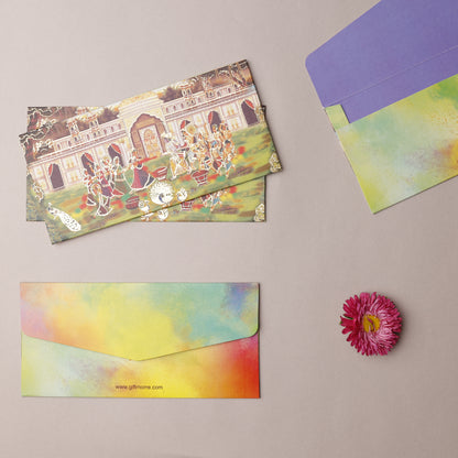 Krishna Leela Money Envelope (pack of 10)