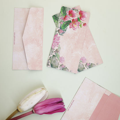 Lotus Theme Money Envelope (pack of 10)
